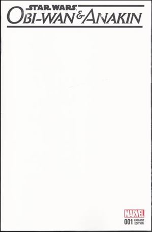 Obi-Wan and Anakin issue 1-G Blank/Sketch Cover