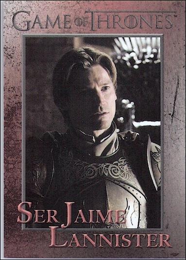 Game of Thrones: Season One (Base Set) card 47 Ser Jaime Lannister