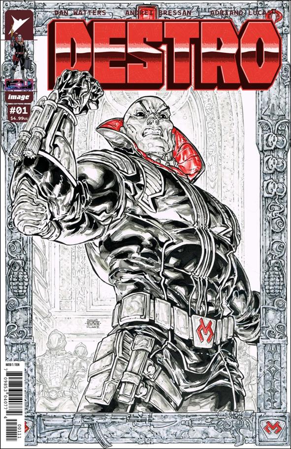 Destro (2024) issue 1-L Freddie E. Williams II Retailer Exclusive Cover