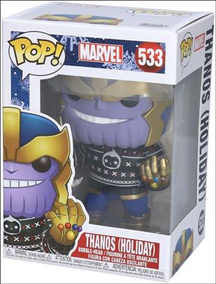 POP! Marvel figure 533 Thanos (Holiday)