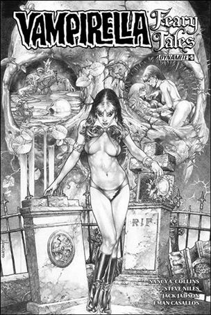 Vampirella: Feary Tales issue 5-D Jay Anacleto 1:10 Black & White Cover