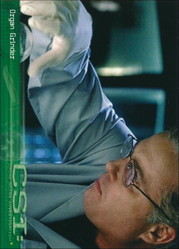 CSI: Crime Scene Investigation - Series One (Base Set) card 34 Organ Grinder
