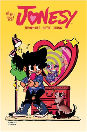 Jonesy (2016) issue 1-C Bryan Lee O'Malley & Jason Fischer 1:15 Cover
