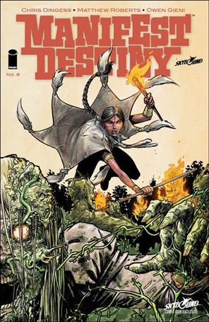 Manifest Destiny issue 8-B Matthew Roberts SDCC Connecting Cover