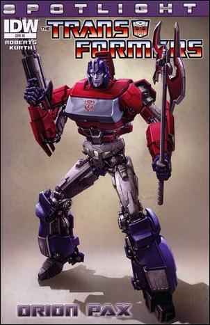 Transformers Spotlight: Orion Pax issue nn-C Clayton Crain 1:10 Cover