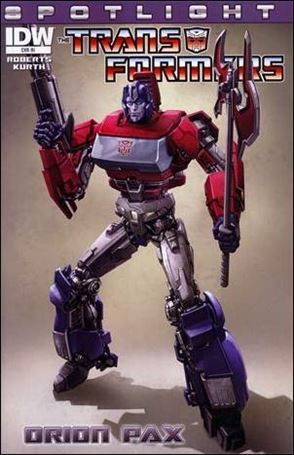 Transformers Spotlight: Orion Pax issue nn-C Clayton Crain 1:10 Cover