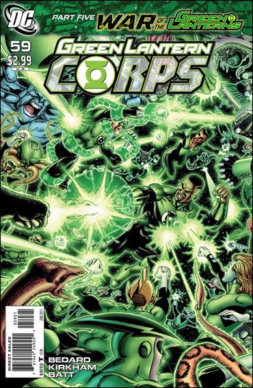 Green Lantern Corps (2006) issue 59-B George Perez 1:10 Cover