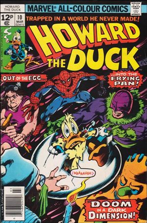 Howard the Duck (1976) issue 10-B UK Price Cover