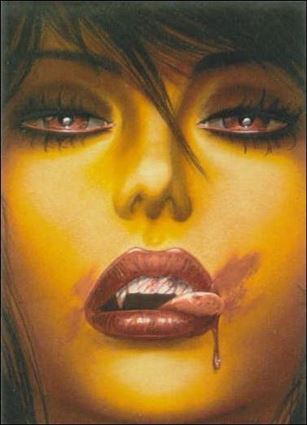 Joseph Michael Linsner: Dawn & Beyond (Base Set) card 44 Lick It!