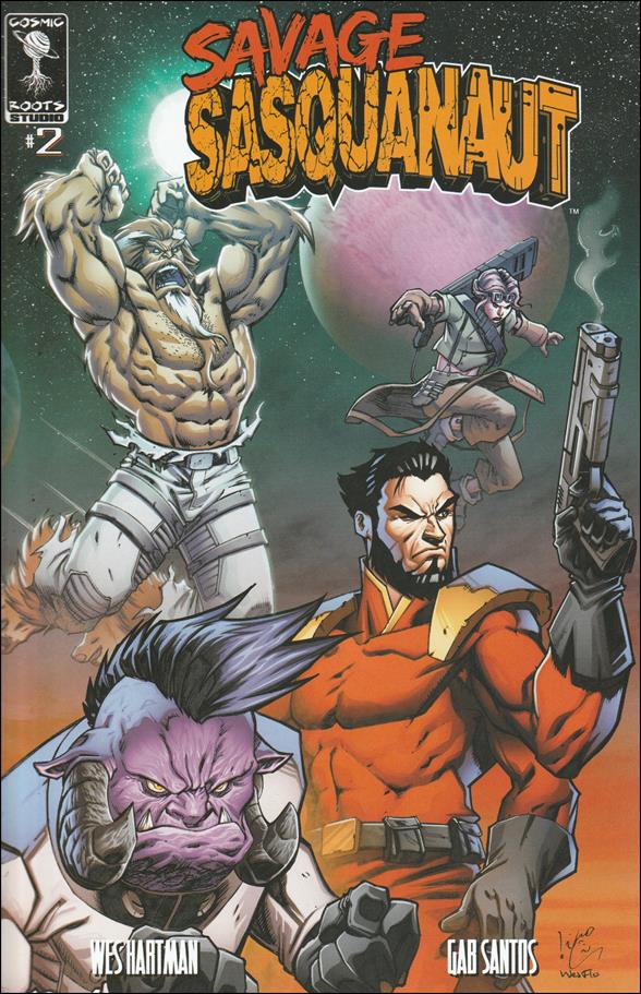 Savage Sasquanaut issue 2-C Chahine Ladjouze Cover