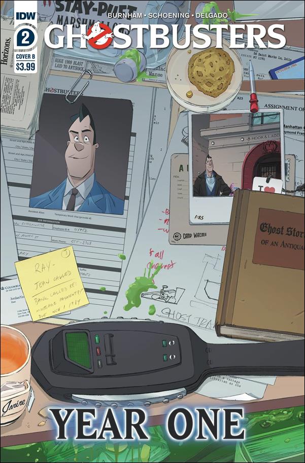 Ghostbusters: Year One issue 2-B Dan Schoening Files Cover
