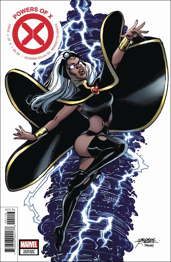 Powers of X issue 1-J George Perez 1:50 Cover