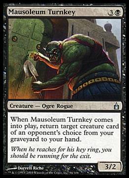 Magic the Gathering: Ravnica (Base Set)  card 94 Mausoleum Turnkey