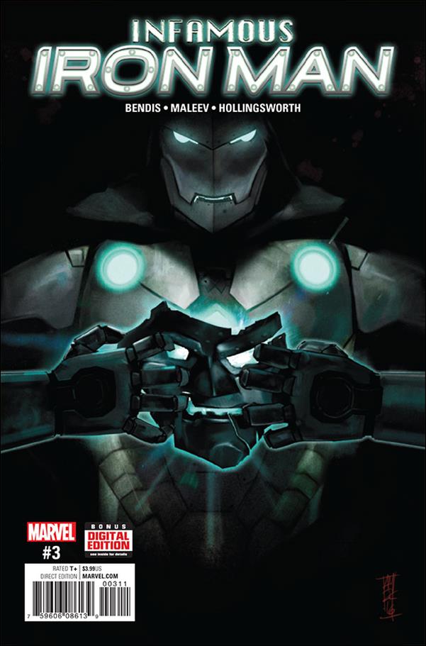 Infamous Iron Man issue 3 Alex Maleev Cover
