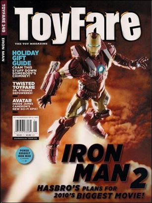 Toyfare: The Toy Magazine issue 149 Iron Man 2 Cover