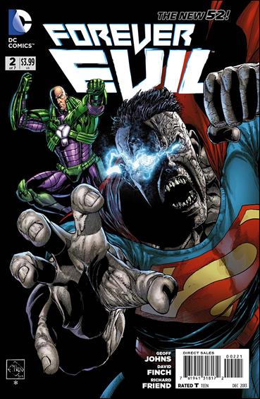 Forever Evil issue 2-D Ethan Van Sciver 1:25 Lex Luthor and Bizarro Cover