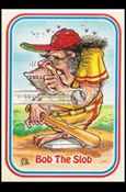 Awsome! All-Stars (Base Set) card 73-B Bob The Slob / Puzzle Back