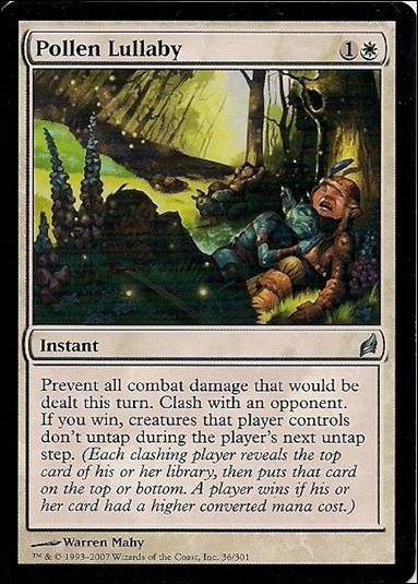 Magic the Gathering: Lorwyn (Base Set) card 36 Pollen Lullaby