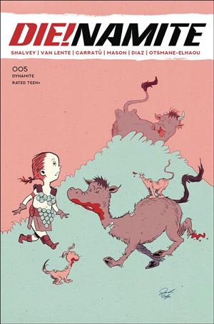 Die!namite issue 5-H Jacob Edgar "Dr. Suess" Cover