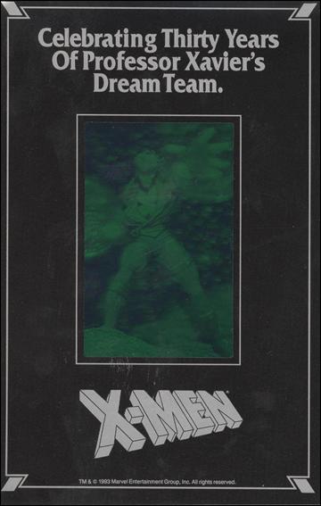 X-Men Thirtieth Anniversary Holograms (Promo) card nn 1 Havok