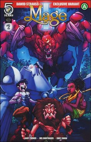 I Mage issue 2-B David Strauss Cover 1/1500