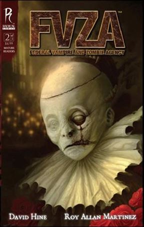 FVZA: Federal Vampire and Zombie Agency issue 2-B Yang Xueguo Cover