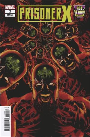 Age of X-Man: Prisoner X issue 2-B Dave Johnson 1:25 Cover