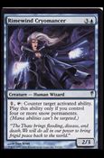 Magic the Gathering: Coldsnap (Base Set) card 43 Rimewind Cryomancer