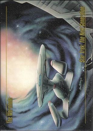 Star Trek Master Series: Series 1 (Base Set) card 33 The Wormhole