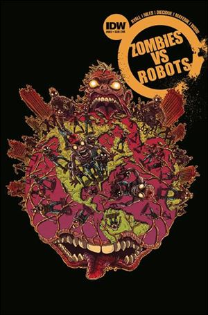 Zombies vs Robots (2015) issue 3-B James Stokoe Subscription Cover