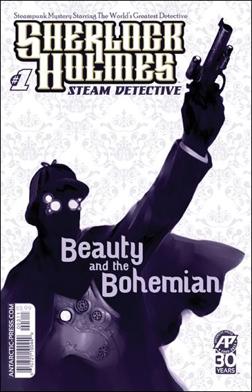 Sherlock Holmes Steam Detective Beauty and the Bohemian issue 1