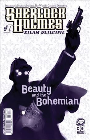 Sherlock Holmes Steam Detective Beauty and the Bohemian Cover Image 1