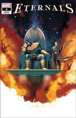 Eternals (2021) issue 4-D Stephanie Hans 1:25 Cover