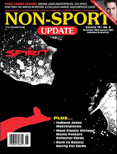 Non-Sport Update (2008) issue 6 Polybagged w / Promo Cards