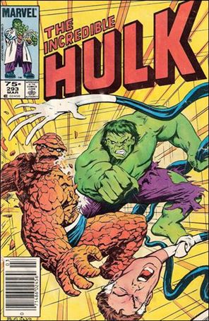 Incredible Hulk (1968) issue 293-B Canadian Price Cover