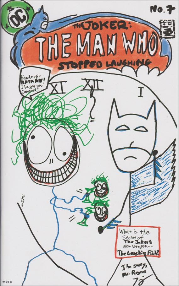 Joker: The Man Who Stopped Laughing issue 7-E Tom King April Fools Cardstock Cover