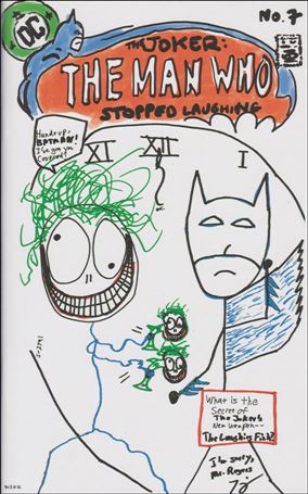 Joker: The Man Who Stopped Laughing issue 7-E Tom King April Fools Cardstock Cover