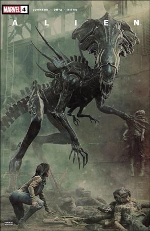 Alien (2022) issue 4 Bjorn Barends Cover