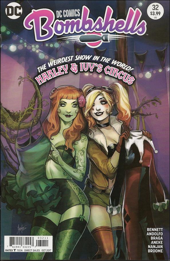 DC Comics Bombshells  issue 32 Mirka Andolfo Cover