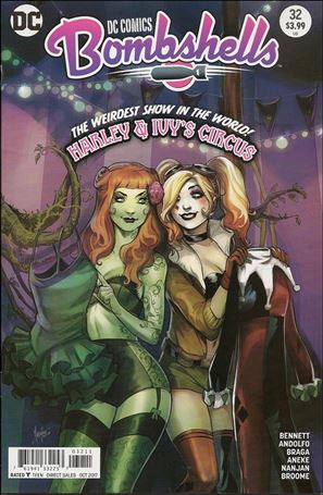 DC Comics Bombshells  issue 32 Mirka Andolfo Cover
