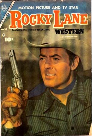 Rocky Lane Western (1954) issue 57