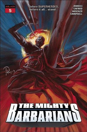 Mighty Barbarians issue 5-B Marco Rudy Cover