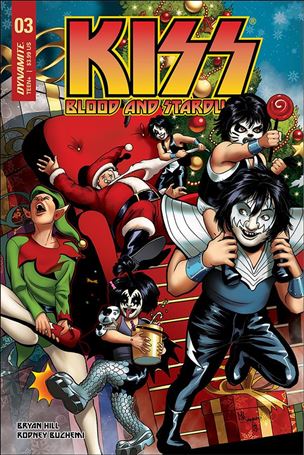 Kiss: Blood and Stardust issue 3-C Maria Sanapo Cover