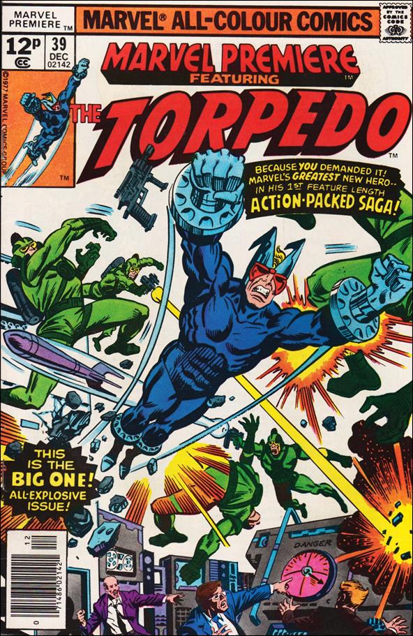 Marvel Premiere issue 39-B UK Price Cover