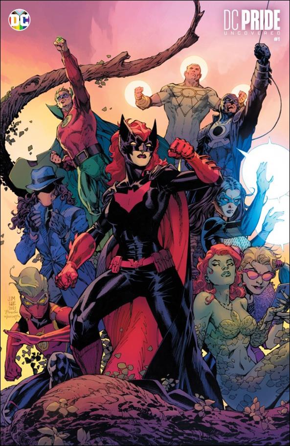 DC Pride: Uncovered issue 1-F Jim Lee 1:25 Cardstock Cover
