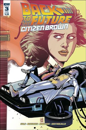 Back to the Future: Citizen Brown issue 3-B Juan Samu Subscription Cover