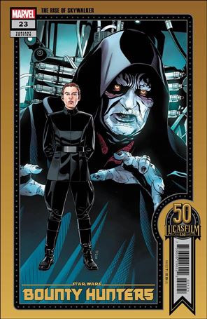 Star Wars: Bounty Hunters issue 23-B Chris Sprouse Lucasfilm 50th Anniversary Cover
