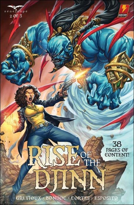 Rise of the Djinn issue 2 Paolo Pantalena Cover