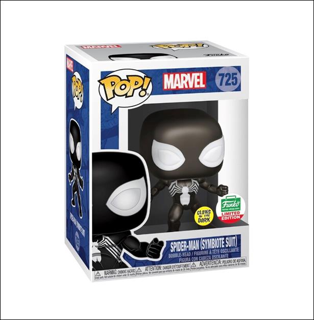 POP! Marvel figure 725 Spider-Man (Symbiote Suit)