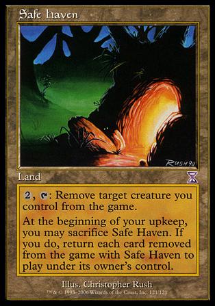 Magic the Gathering: Time Spiral (Timeshifted Subset) card 121 Safe Haven